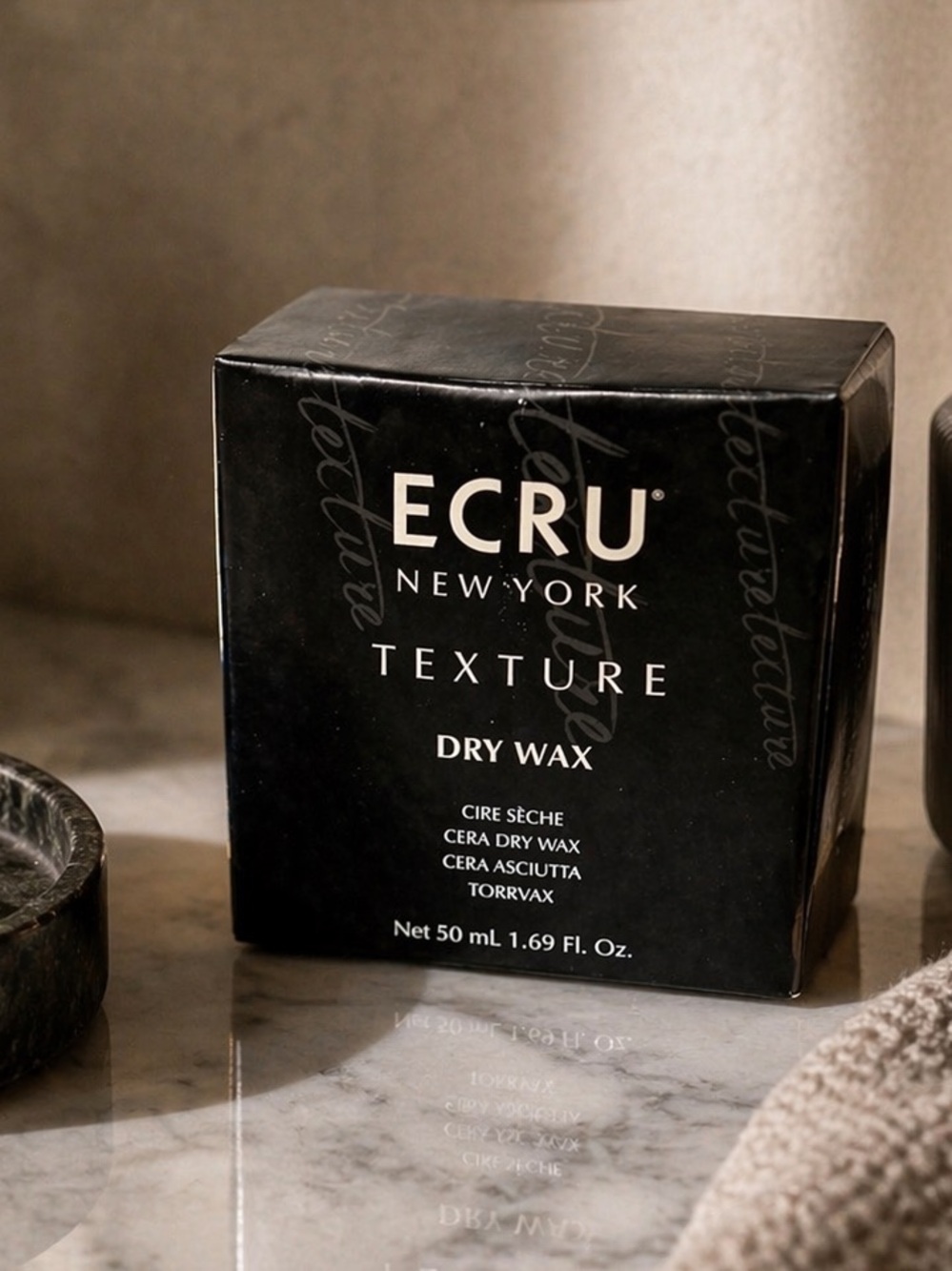 ECRU New York Texture Dry Wax 1.69 oz NEW IN BOX Hair Styling